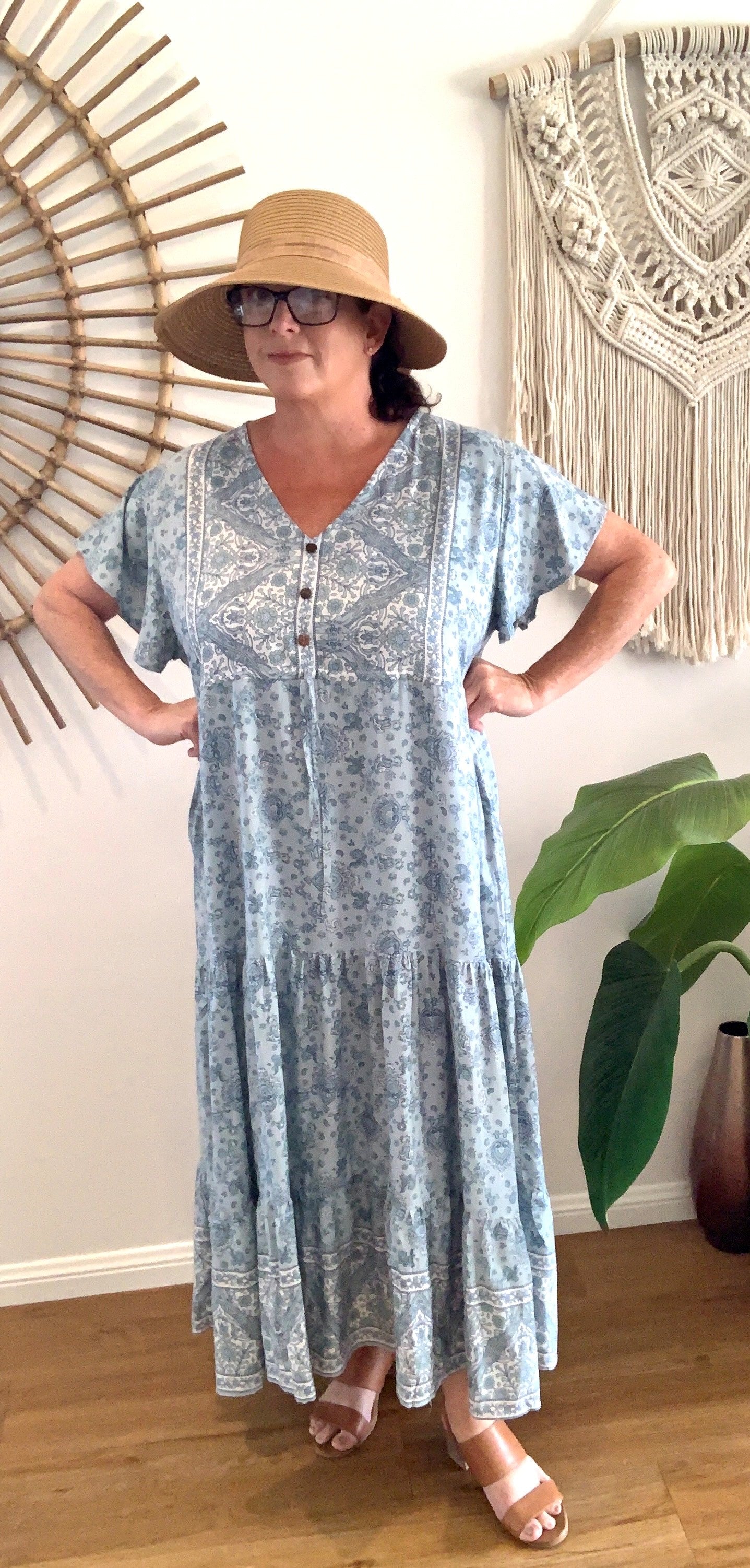 SOPHIE maxi in Blue Sunshine