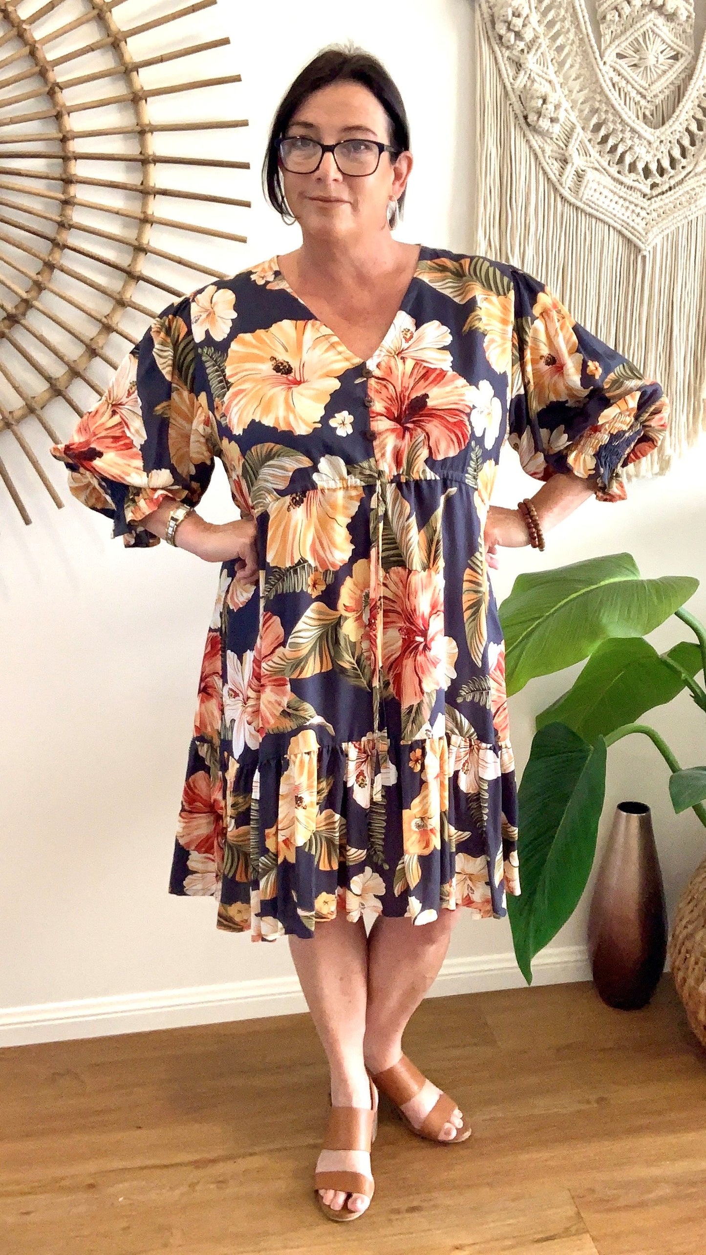 TESS dress in Spring Flowers