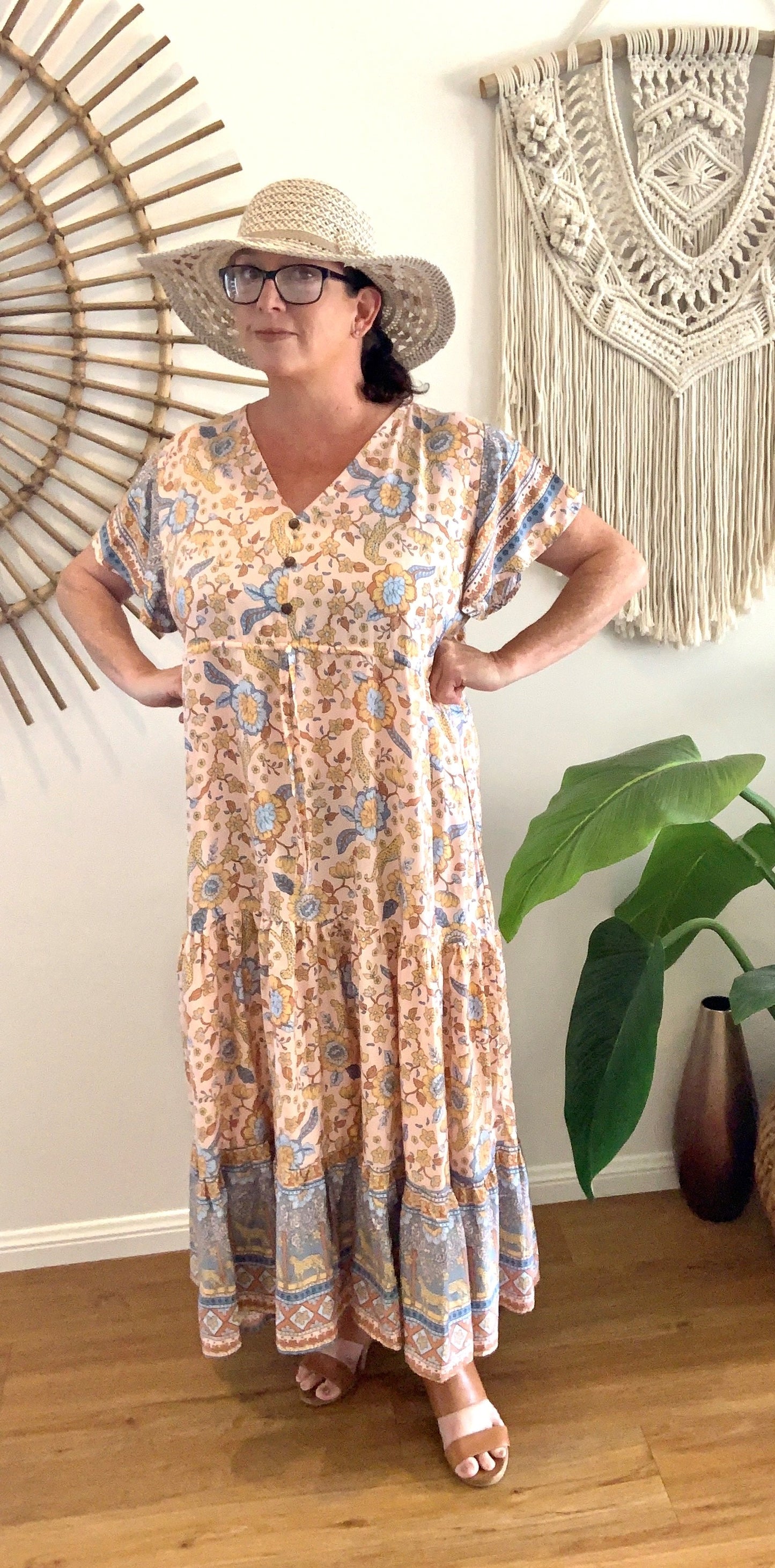 SOPHIE maxi in Flower Bomb