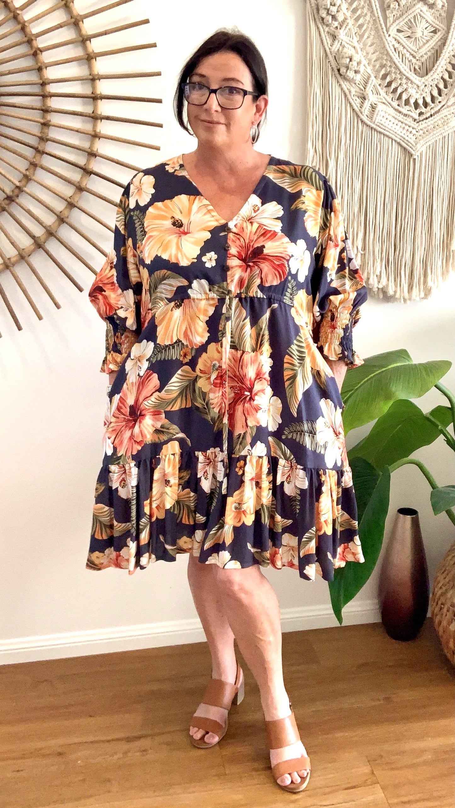 TESS dress in Spring Flowers