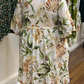 Kaz dress in Autumn Palms