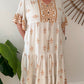 Sophie dress in Beige Mosaic