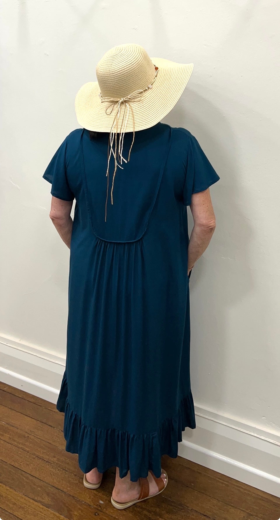 JO dress in plain dark Teal