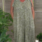 Palm Flowers jumpsuit in Mint