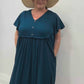 JO dress in plain dark Teal